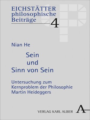 cover image of Sein und Sinn von Sein